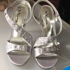 Silver Dress Shoes